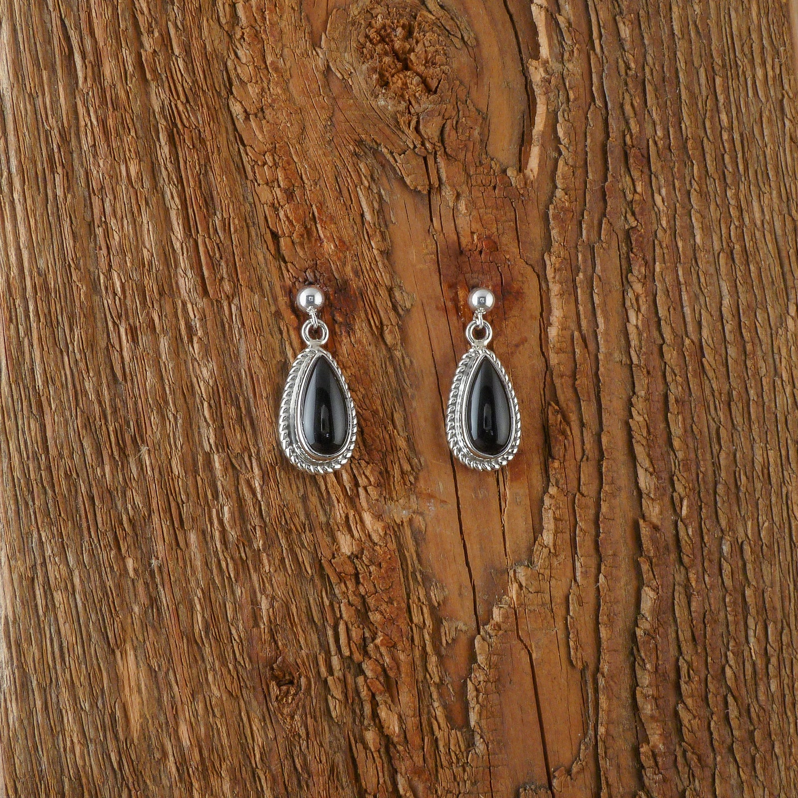 Black Onyx Earrings