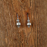 Sterling Silver Bead Earrings