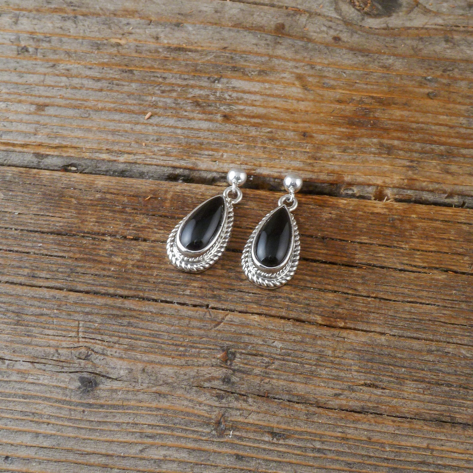 Black Onyx Earrings